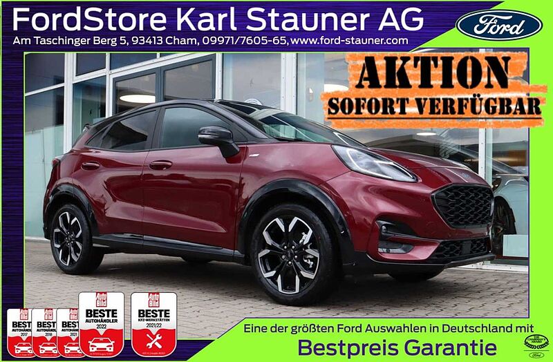 Ford Puma Vivid Ruby Edition 1.0 EcoB. B&O 4,99% FIN*